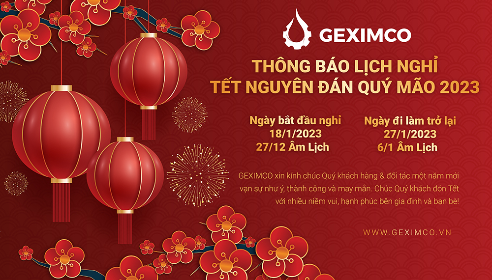 Lịch Nghỉ Tết 2023 Geximco